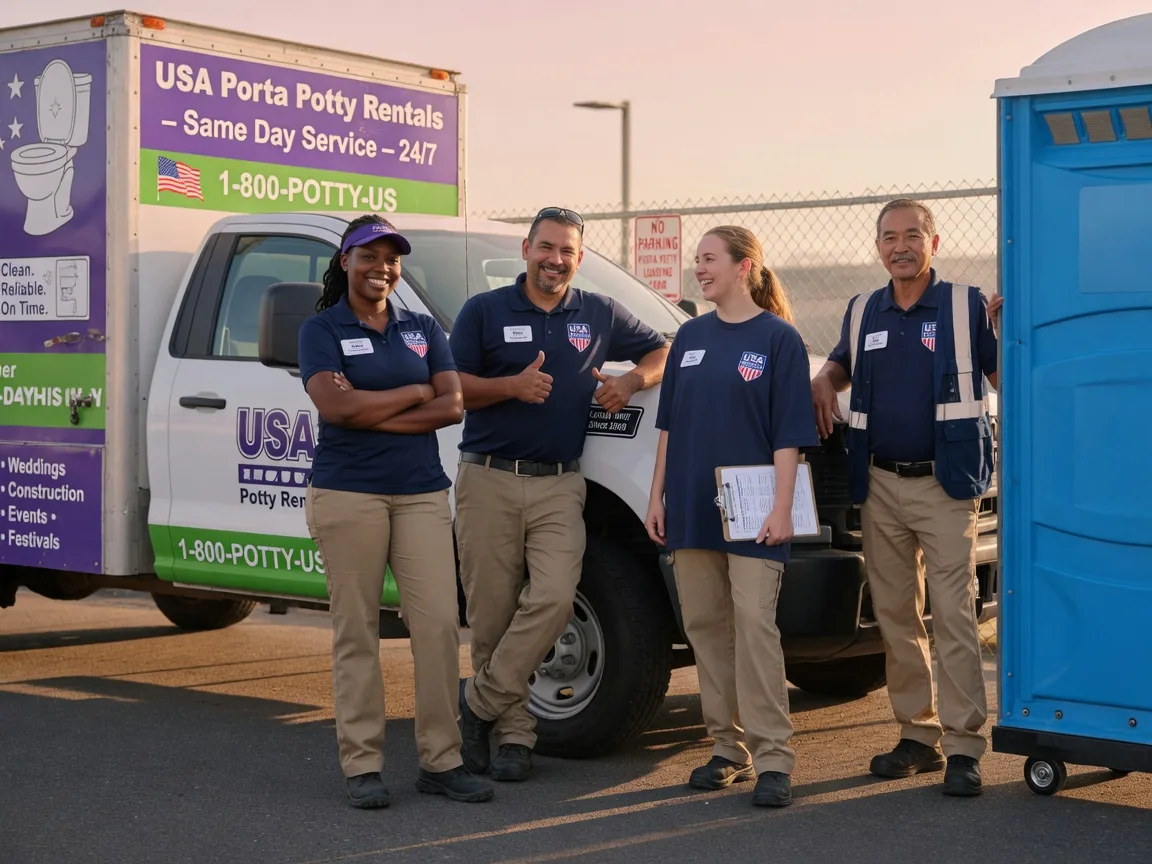 Porta Potty Rental company in Fort Lee, NJ